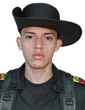 Auxiliar Andrés Felipe Castro Ninco, asesinado por las FARC