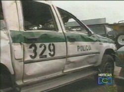 Autopatrulla emboscado por las FARC