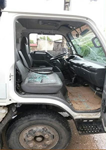 Camion atacado por el ELN