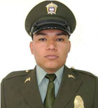 Patrullero Jhonny Alejandro Castrillón Valencia, asesinado por las FARC