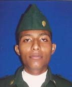 Soldado Jaime Julio Otero Suárez, asesinado por las FARC