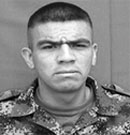 Soldado Profesional Eduardo Andrés Grannobles Ortiz, asesinado por las FARC