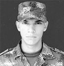 Soldado Profesional Jaime Herrera Gómez, asesinado por las FARC