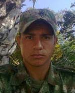 Soldado Profesional Jhon Andrés Gómez Rueda, asesinado por las FARC