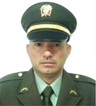 Subintendente Edward García Castro, asesinado por las FARC