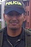 Subintendente Uberley Meneses Luna, asesinado por las FARC