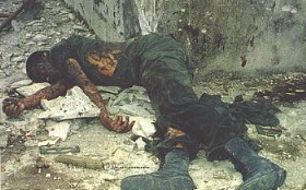 policia asesinado en Vigia del Fuerte