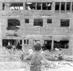 Cocorná destruida por las FARC